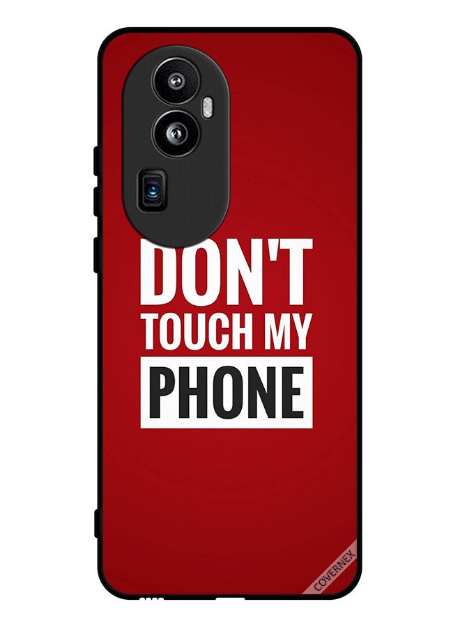 Covernex Protective Case Cover For Oppo Reno 10 China Don't Touch My Phone - Image 1