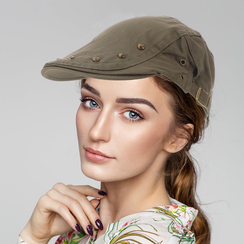 👕 قبعة بويه قديمة بنمط رجعي مع مسامير صيفية للتهوية - Image 4