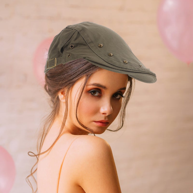 👕 قبعة بويه قديمة بنمط رجعي مع مسامير صيفية للتهوية - Image 5