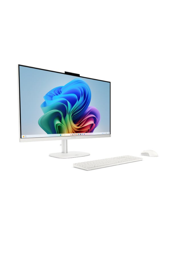 HP OmniStudio All-in-One Desktop Next Gen AI 27-cy0001nx PC With 27 Inch Full HD (1920x1080) Display, Core Ultra 7 355 Processor/16GB RAM DDR5/1TB SSD/Windows 11 Home/ White Cotton - Image 3