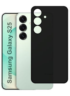 KZDOO Case for Galaxy S25 Air Skin Case All Around Full Protection Ultra Slim 0.3mm Thickness 4g Feather Weight - Black  - Image 1