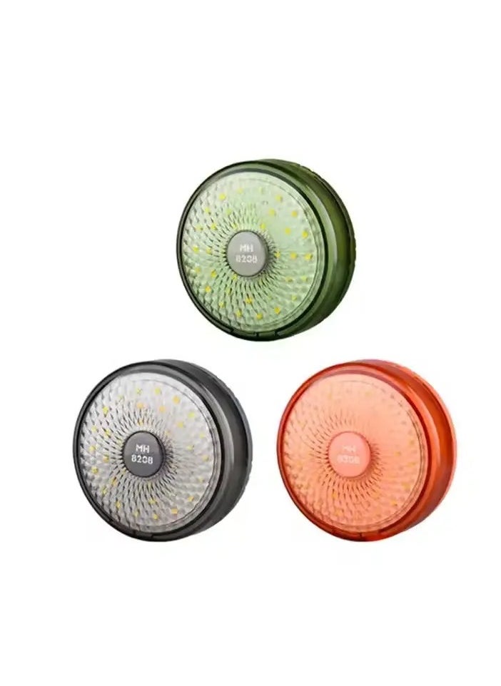 Generic - 2 in 1 Camping String Lights Outdoor Lights with 8 Lighting Modes RGB USB Charging Rechargeable Camping Lantern for Patio 10m - Image 1