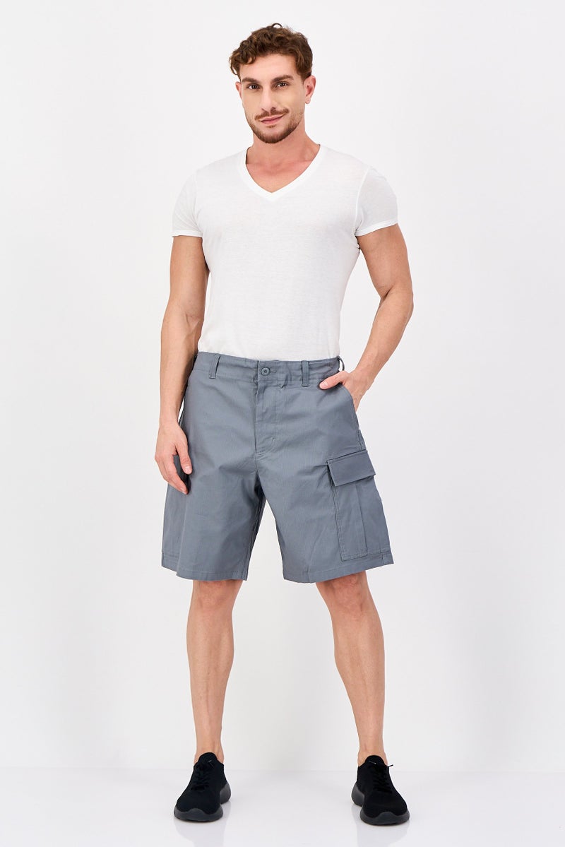 Nike Men Sportswear Fit Cargo SB Shorts, Slate Grey - Image 4