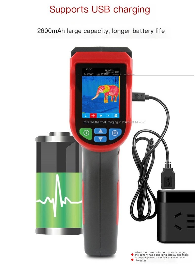 NOYAFA - Infrared Thermal Imaging Camera Automatic Thermometer - Image 1