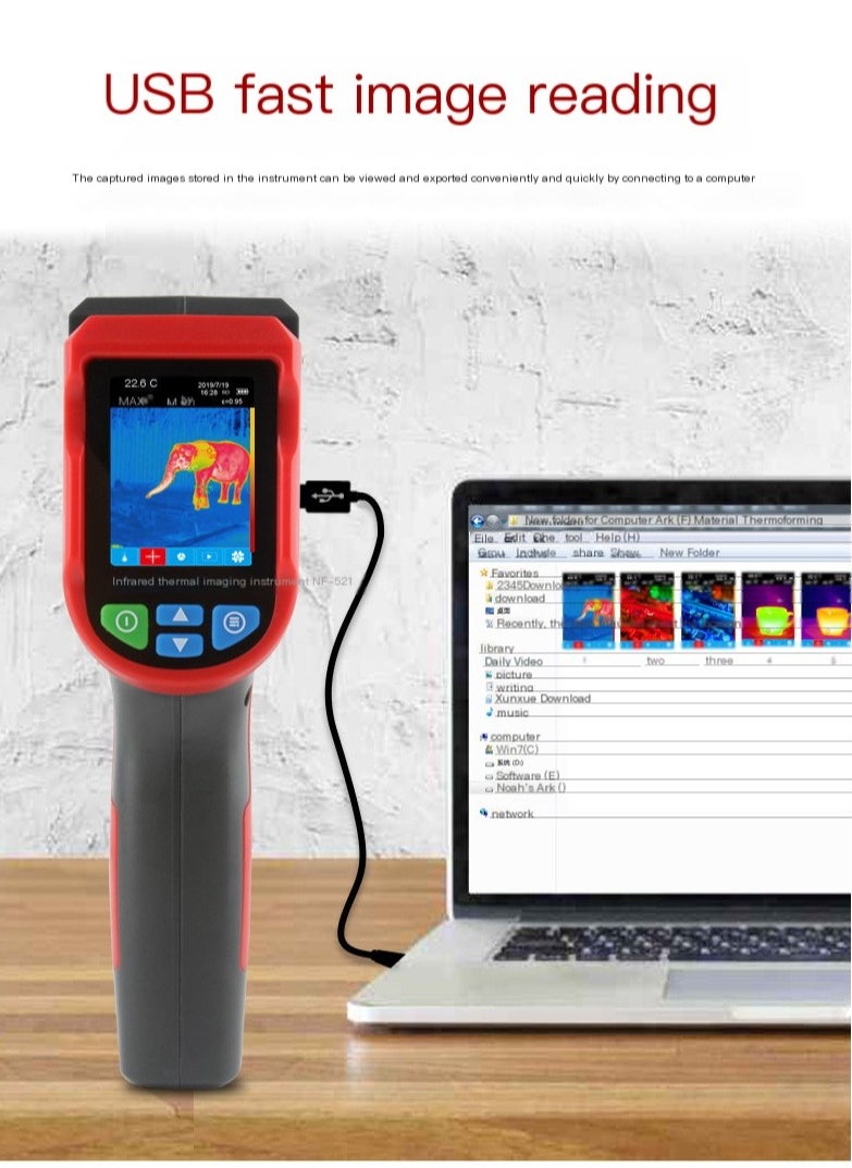 NOYAFA - Infrared Thermal Imaging Camera Automatic Thermometer - Image 1