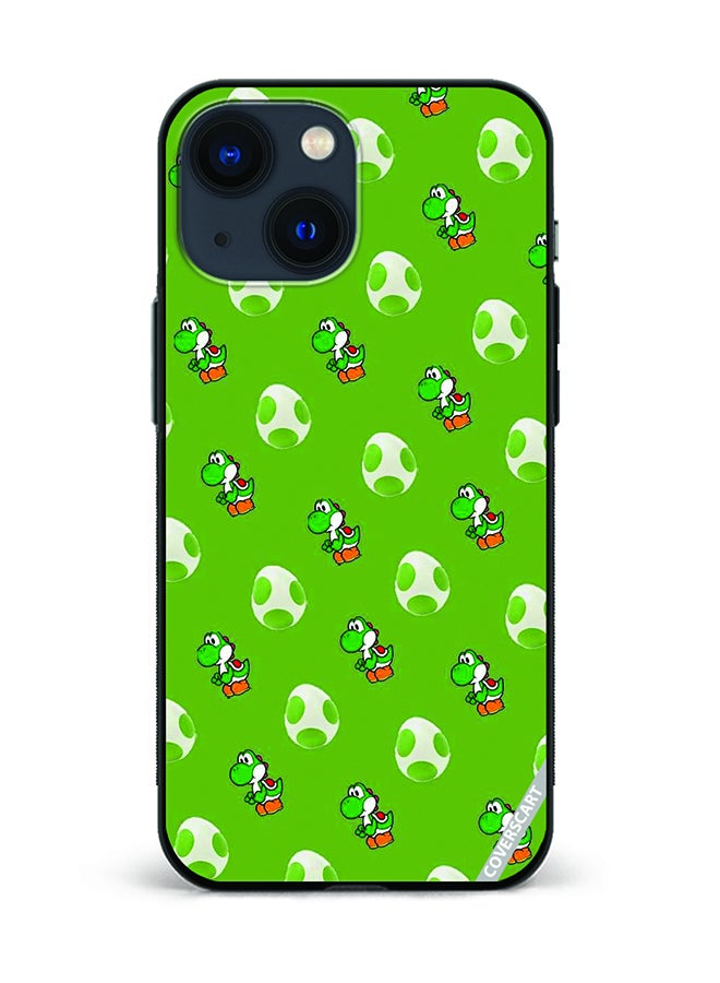 Protective Case Cover For Apple iPhone 13 Mini Yoshi Design Multicolour
