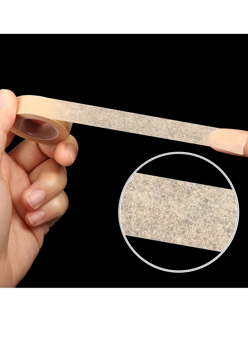 6 Rolls Flexible Skin Tape Breathable Nose Tape Self Adhesive Gauze Tape for Wound Injuries Swelling Sports, 0.5 Inch x 10 Yards - Image 5