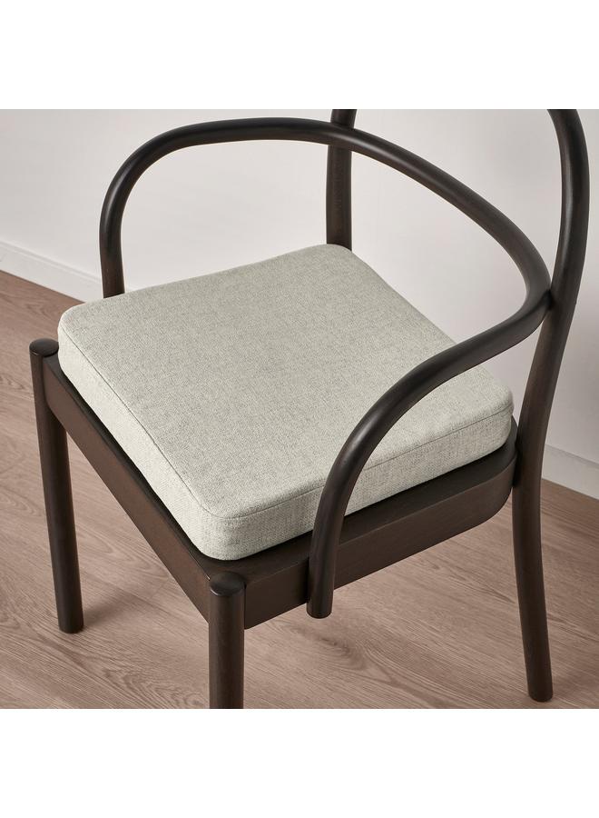 erorex Chair cushion, beige, 39/35x37x5 cm - Image 5