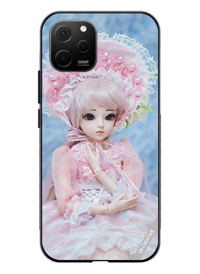 VR CREATIVE Protective Case Cover For Huawei Nova Y61 Japanese Barbie Design Multicolour - Image 1