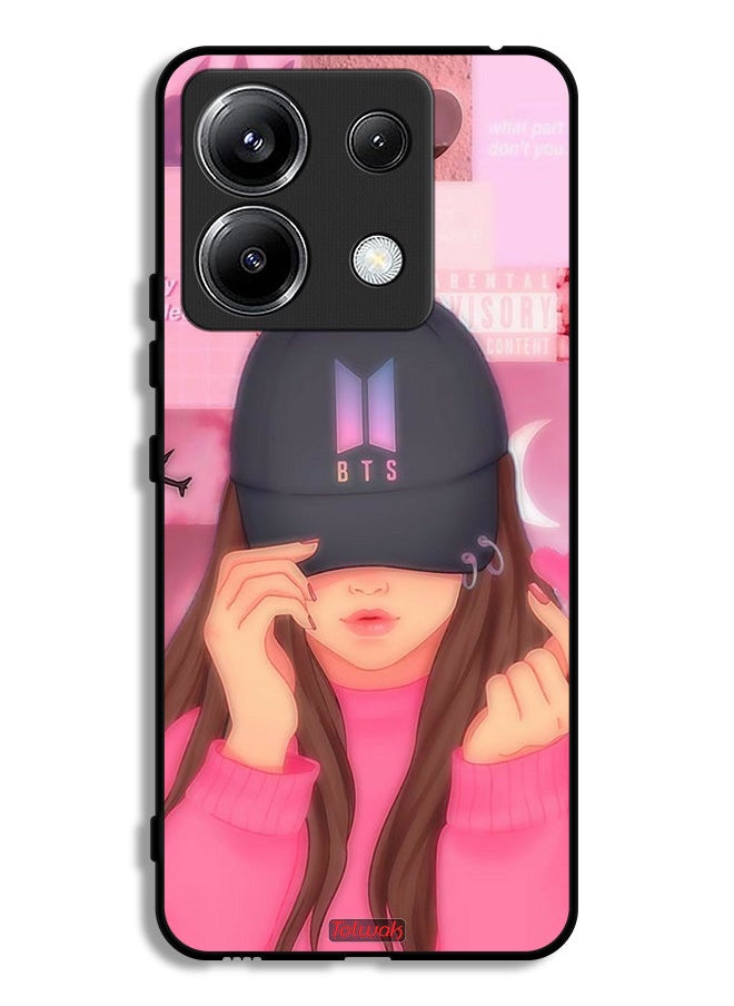 Tolwak Xiaomi Redmi Note 13 Pro 5G Protective Case Cover Cap Girl Snap  - Image 1