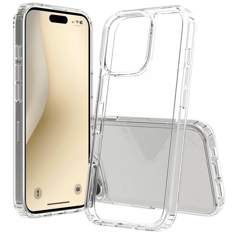 Zolo Protective Clear Case Cover and 2Pcs 9D Tempered Glass Ultra Clear Screen Protector For Apple iPhone 12 Pro Max - Image 5