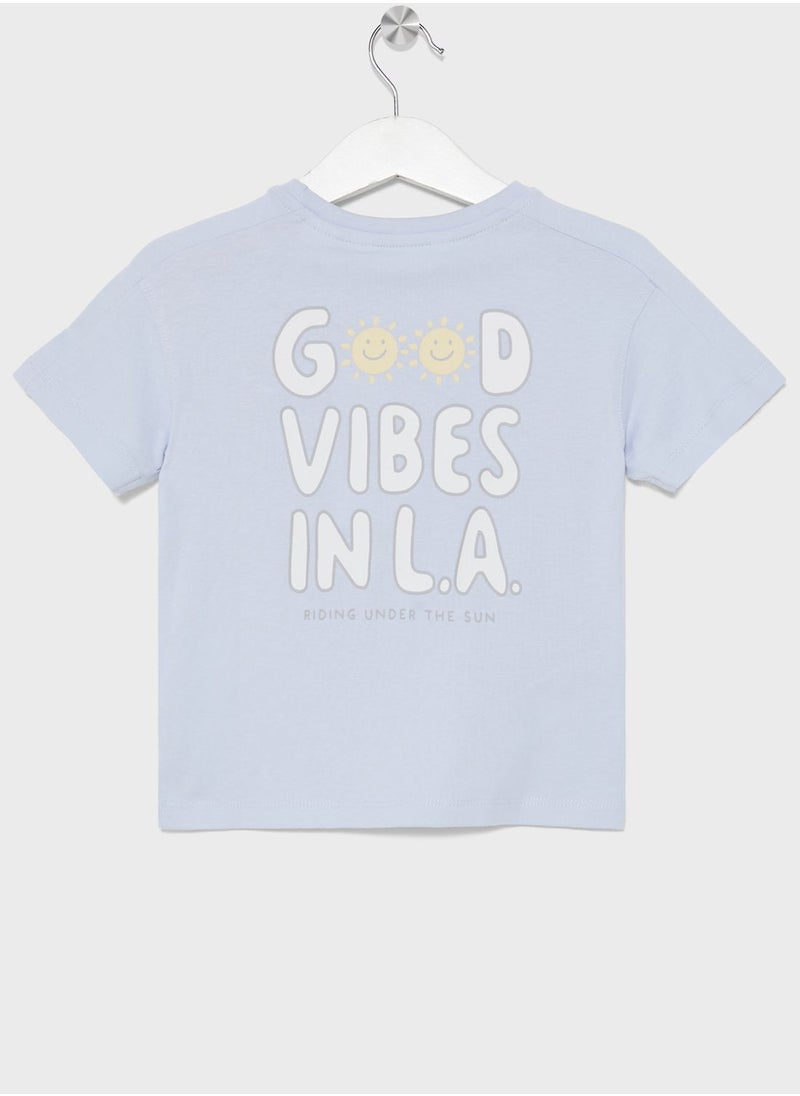 MANGO - Kids Graphic T-Shirt - Image 1