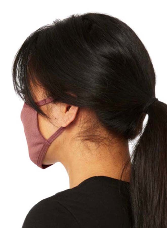 نيبمينينت Rumi Earth - Yoga Adult Mask-Rose-S/M - Image 3