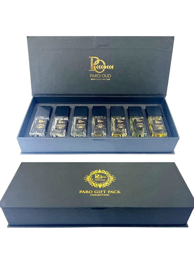 Paro OudI 15ml EDP Parfums I 7 set EDP Parfum I Gift Set Collection I MADE IN UAE I GIFT PERFUMES I Winter Perfume I Autumn/Winter Collection I Seasonal Perfume I Wedding Perfume I All-day Wear I Long-lasting I - Image 1
