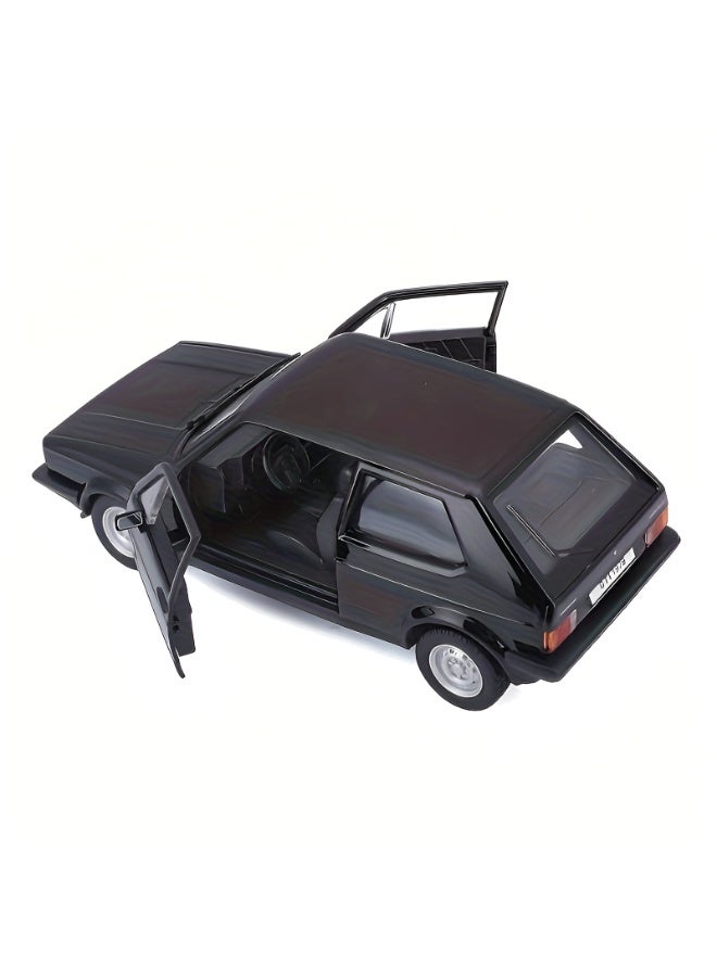 Bburago 1:24 Scale Bburago Die-Cast Volkswagen Golf Mk1 GTI 1979 Model Car | Classic Alloy Sports Car Replica | Push-Action Collectible Display Toy for Kids and Car Enthusiasts - Image 4