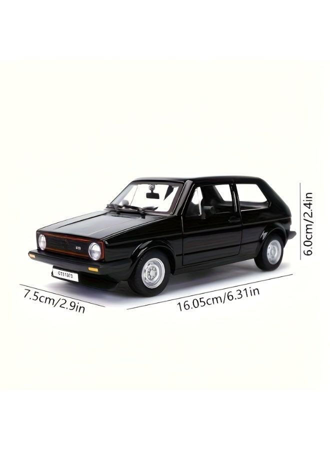 Bburago 1:24 Scale Bburago Die-Cast Volkswagen Golf Mk1 GTI 1979 Model Car | Classic Alloy Sports Car Replica | Push-Action Collectible Display Toy for Kids and Car Enthusiasts - Image 3