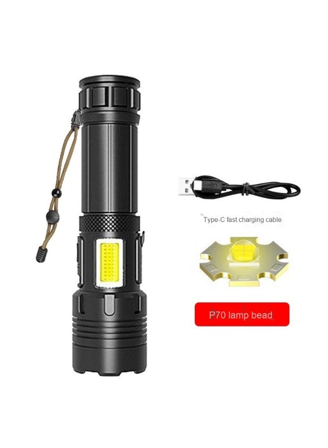 Multifunctional High-Power Aluminum Alloy Flashlight - Image 1