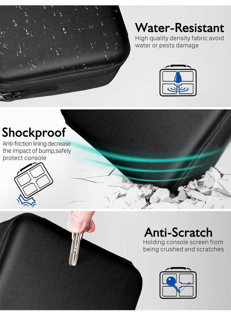 Necomi Large Nintendo Switch Portable Storage Case, Portable Case, Storage Bag for Nintendo Switch, Switch OLED, Switch Console Console and All Accessories  - Image 3
