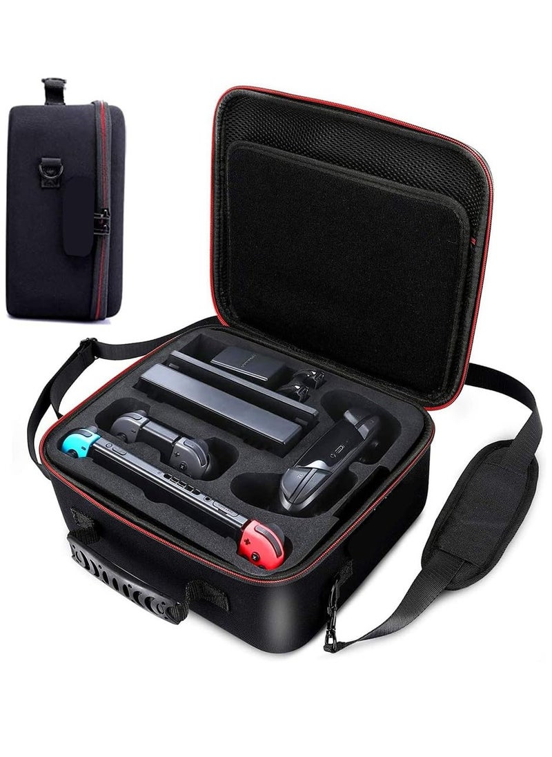 Necomi Large Nintendo Switch Portable Storage Case, Portable Case, Storage Bag for Nintendo Switch, Switch OLED, Switch Console Console and All Accessories  - Image 1