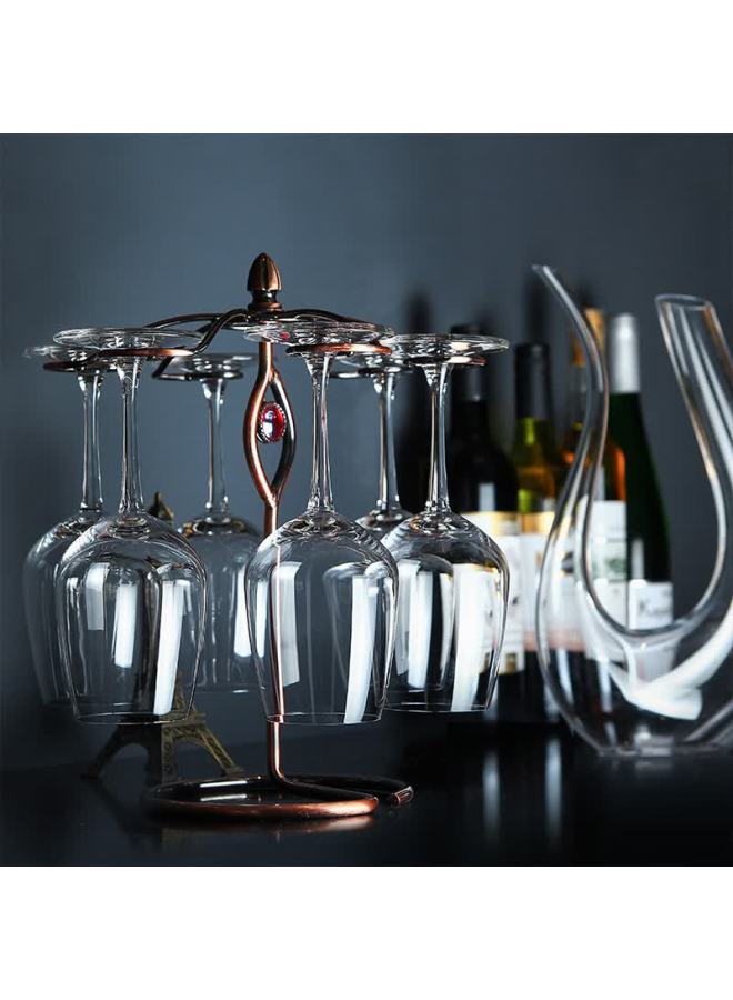 Ocean Wine Gl Set - 6 Red Wine Gl + 1 Rack + 1 Decanter - Image 5