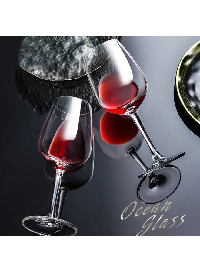Ocean Wine Gl Set - 6 Red Wine Gl + 1 Rack + 1 Decanter - Image 3