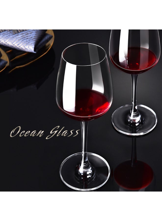 Ocean Wine Gl Set - 6 Red Wine Gl + 1 Rack + 1 Decanter - Image 4
