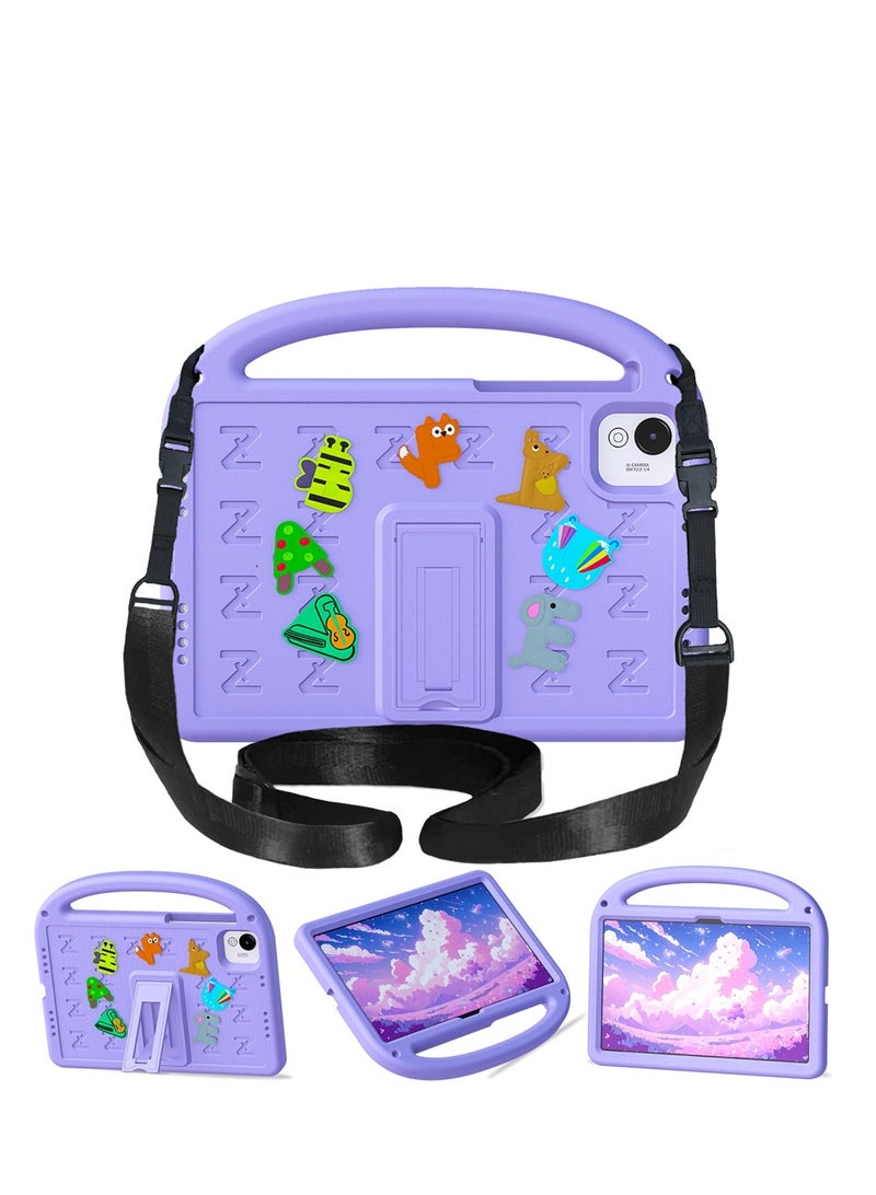 Children's protective case For Honor X9A/X9 Pro 11.5 inches, shockproof cover with shoulder strap bracket - Image 1