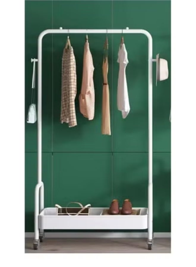 Beauenty Clothes Organizer And Holder Metal Stand White 160X68 CM - Image 1