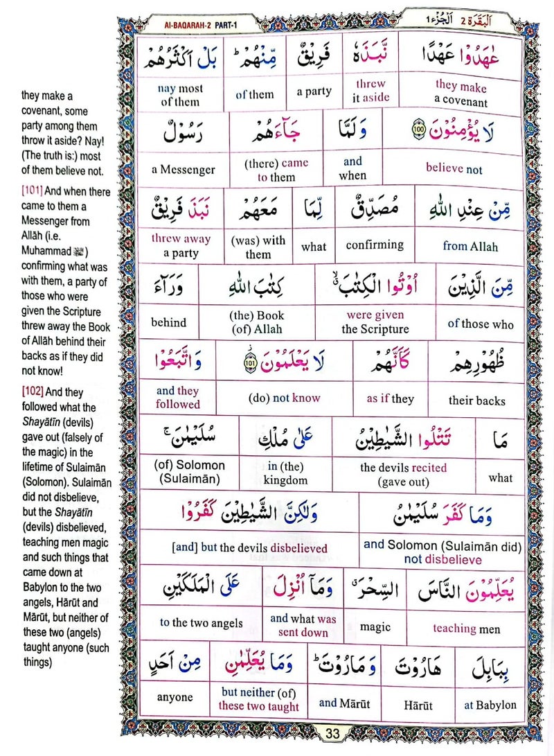 Study the Holy Quran (word by word) - the entire Quran - Image 3