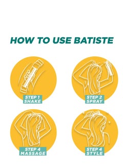 Batiste Batiste Pack Of 2 Dry Shampoo Original 200ml  - Image 4