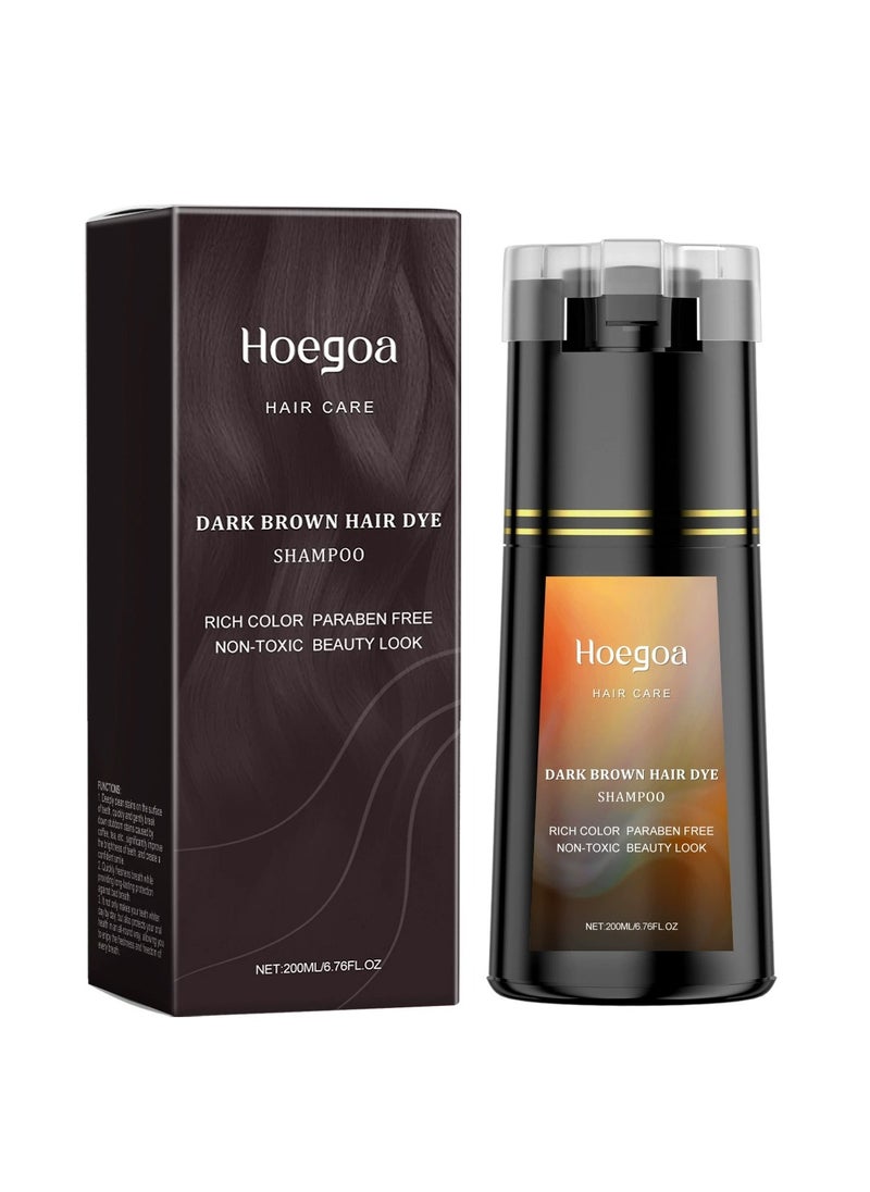 HOEGOA Trendy Bright Color Gentle Dyeing Shampoo Nourishes and Softens Hair (Brown) - pzsku/Z027A4CD1638B39D1A936Z/45/_/1740125554/17d8298a-2380-4958-b0df-2382cabcb465