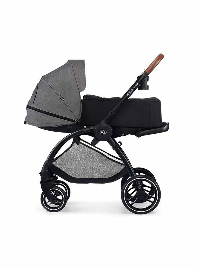 Kinderkraft 2-In-1 Evolution Pushchair - Grey