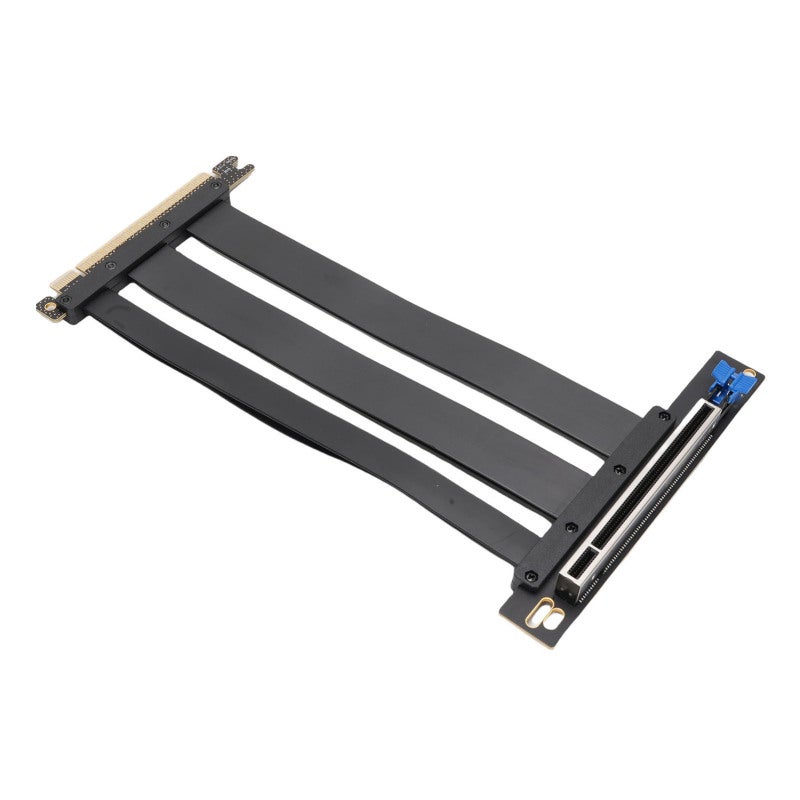 كابل رافع PCIE 5.0 بطول 20 سم AWG30 فائق المرونة لتوصيل بطاقة الرسوميات - تصميم حماية ضد التداخل الكهرومغناطيسي، موسع بطاقة الرسوميات متوافق مع RTX4090 وRX7900XTX لأجهزة الألعاب وخوادم الذكاء الاصطناعي - Image 2