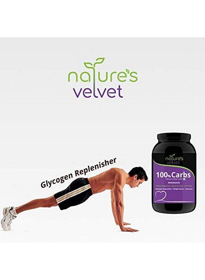 nature's velvet Natures Velvet Lifecare 100% CARBS, 2.2 lbs, Unflavoured for Weight Gain and Energy - Pack of one  - Image 3