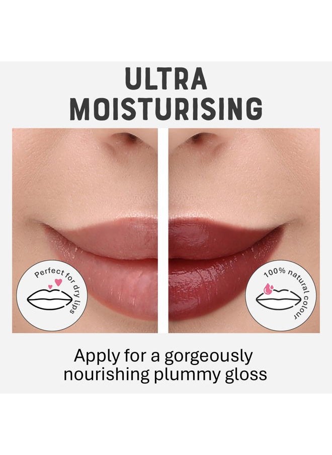 DR. LIPP - Dr. Lipp Superfood Lip Tint Elderberry 8ml – 4-in-ONE Ultra Moisturising Tinted Lip Balm, Lip Gloss, Cheek Blush & Glossy Eyeshadow – 100% Natural – Fragrance & Cruelty Free - Image 1