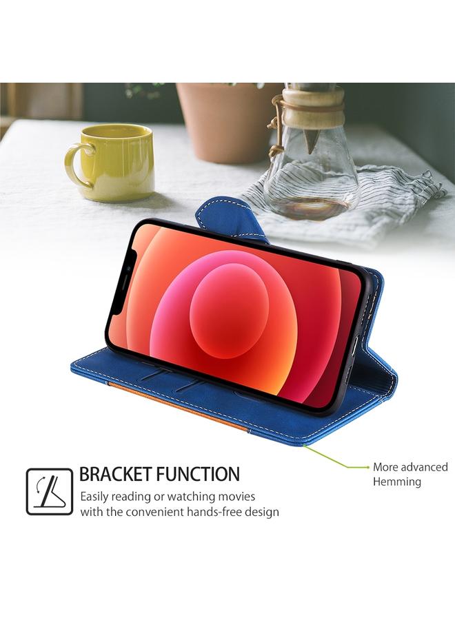 erorex Case For Samsung Galaxy A06 Skin Feel Magnetic Buckle Leather Phone Case - Image 4