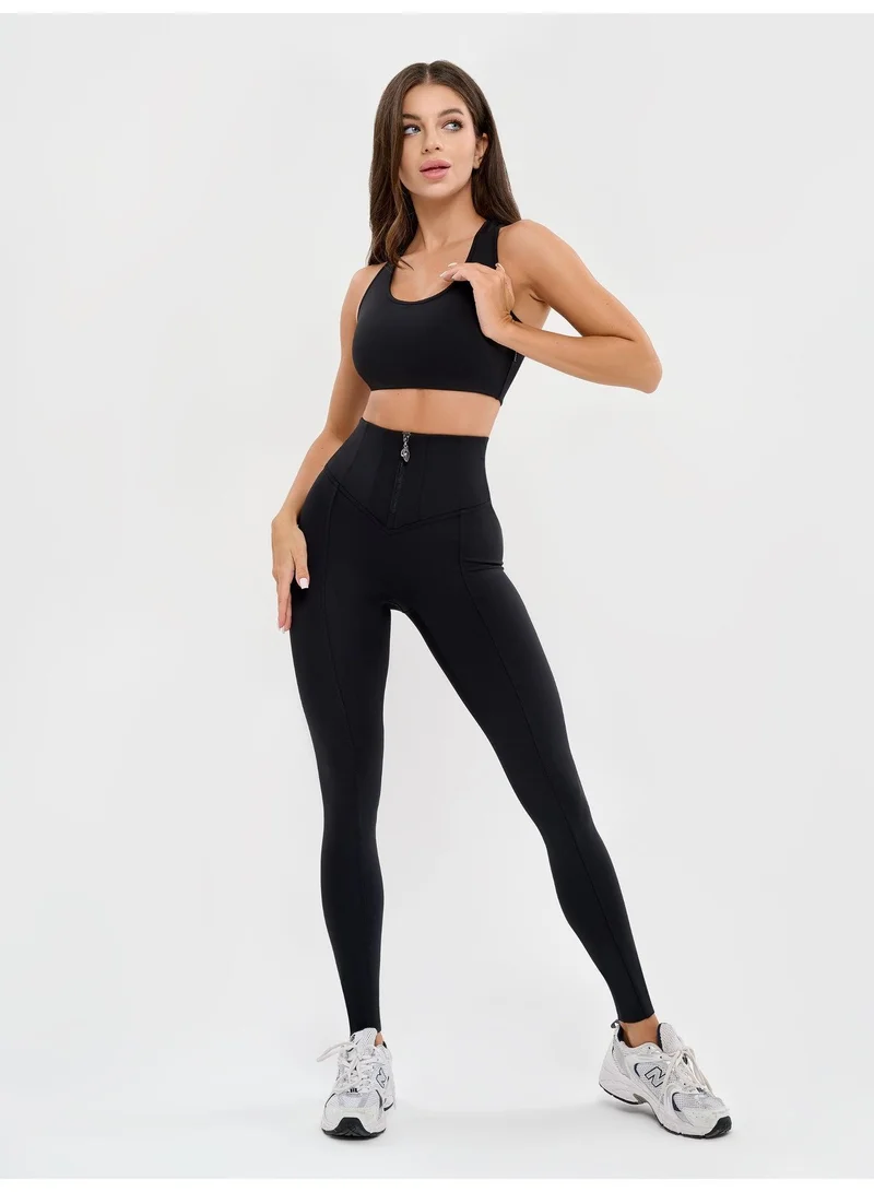 Bona Fide Muscle Top Black Muscle Sports Bra for Women | Best Price UAE