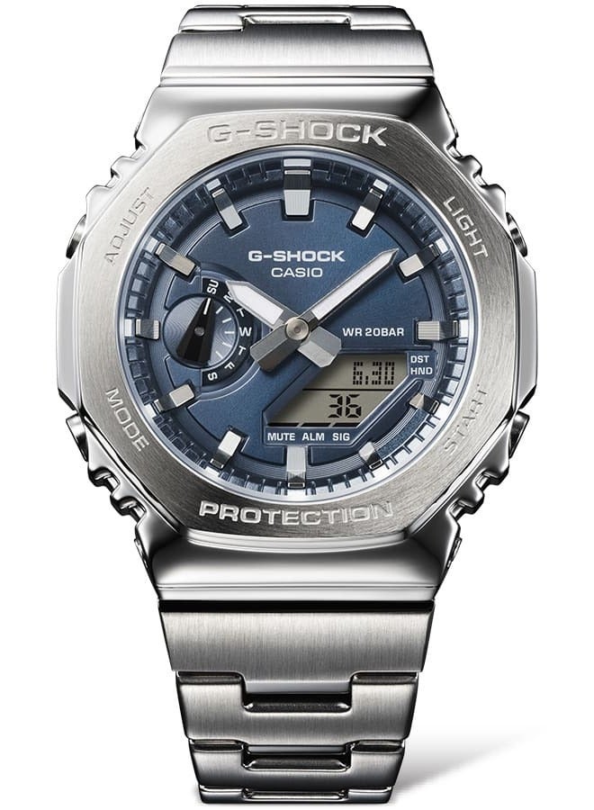 G-SHOCK ساعة كاسيو جي شوك GM-2110D-2B G-Steel سلسلة 2100 للرجال - Image 2