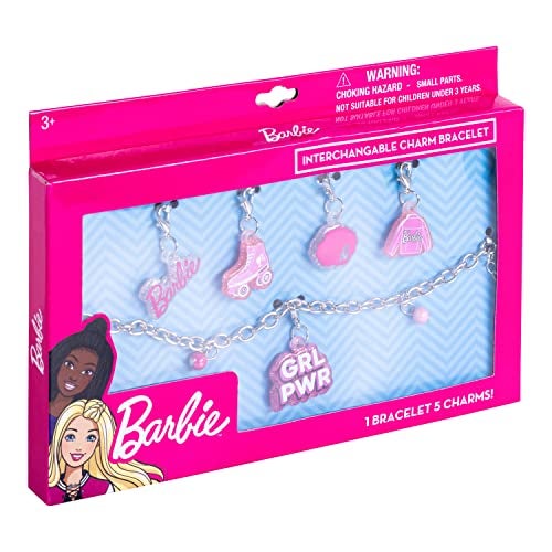 LUV HER Barbie Girls Add A Charm Box Set with 1 charm bracelet & 5 interchangeable charms - Ages 3+ - Image 2