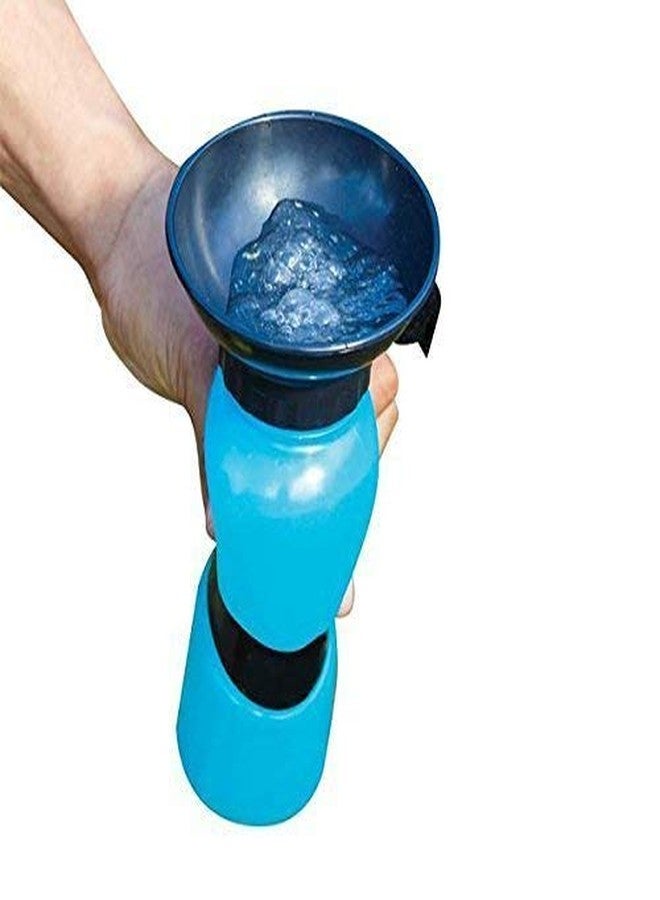 Tilak Venture Travel Water Bottle for Dogs Portable Aqua Dog Water Bottle Bowl Drinking Feeder Pet Care Cup for Outdoor Walking, Hiking, Travel (Multi Color) - Image 2