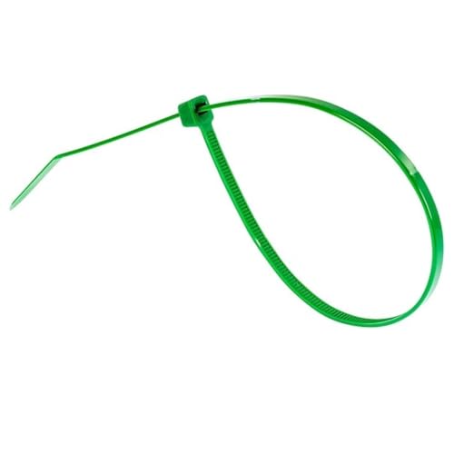 GTSE 14 Inch Green Zip Ties, 100 Pack, 50lb Strength, UV Resistant Long Nylon Cable Ties, Self-Locking 14" Tie Wraps - Image 3