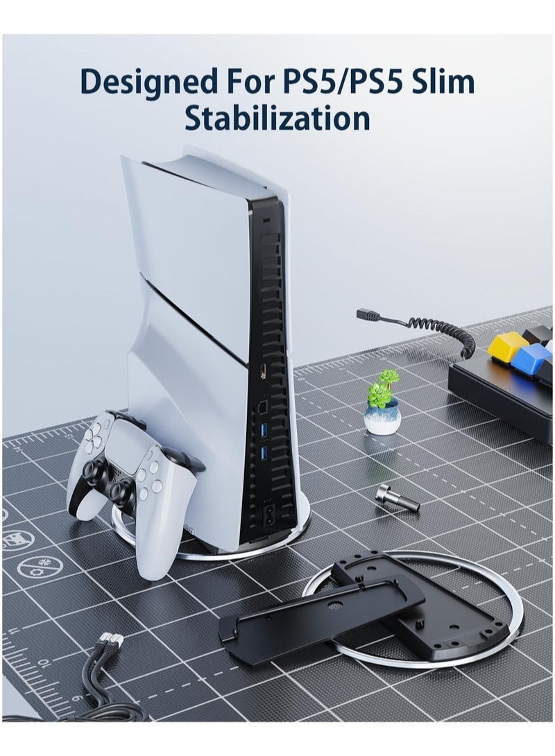 Loquat Vertical Stand for PS5 Consoles - Playstation 5 Slim Base Accessories  - Image 4