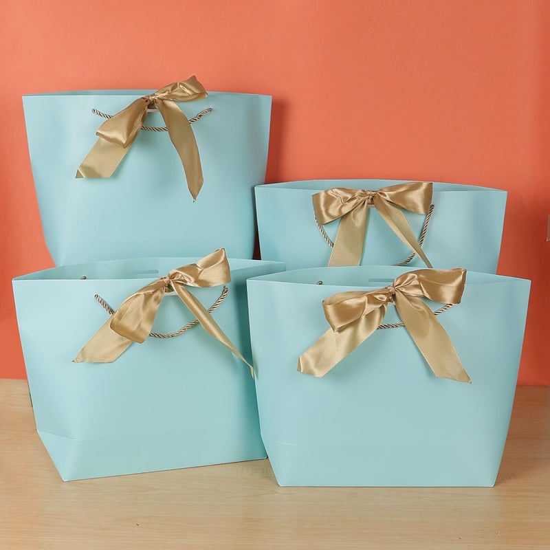 Chocozone Pack of 6 Paper Bags for Return Gifts Return Gift Bags for Kids Birthday It’s a Boy Baby Shower Bags (21cm*27cm) - Image 4