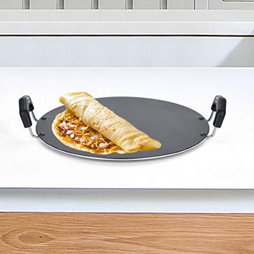 Sumeet 4mm Nonstick Saral Tawa 30.5 Cm (Silver) - Image 3