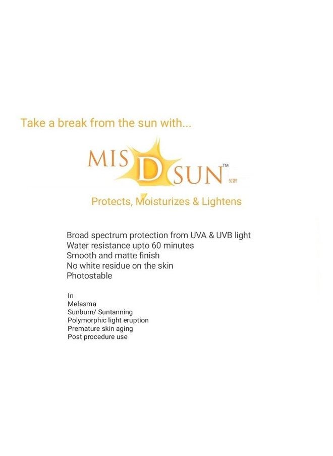 BREEMETIC New Mis D Sun Sunscreen Lotion Spf 50 (50Gm)  - Image 3