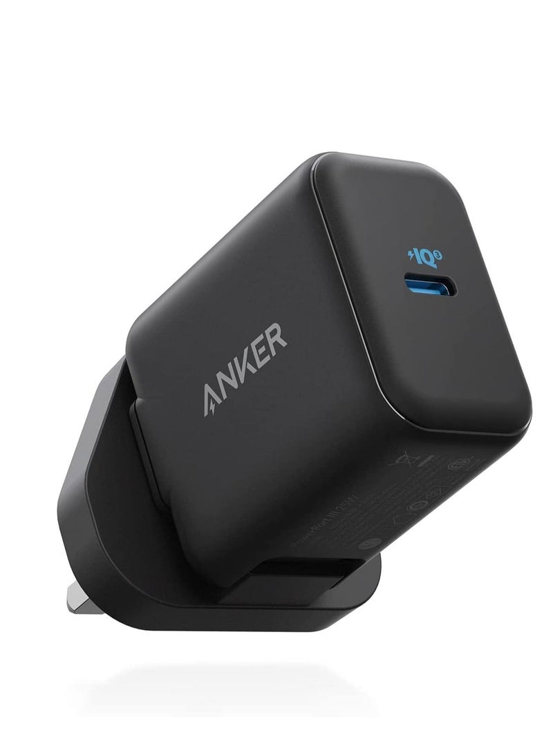 CHOETECH USB C Super Fast Charger, Anker 25W PD Wall Charger Fast Charging for Samsung Galaxy S21/S21+/S21 Ultra/S20/Z Flip/Note20/20 Ultra/Note10/10+/S9/S8/S10e, iPad Pro 12.9, and More (cable not included)  - Image 1