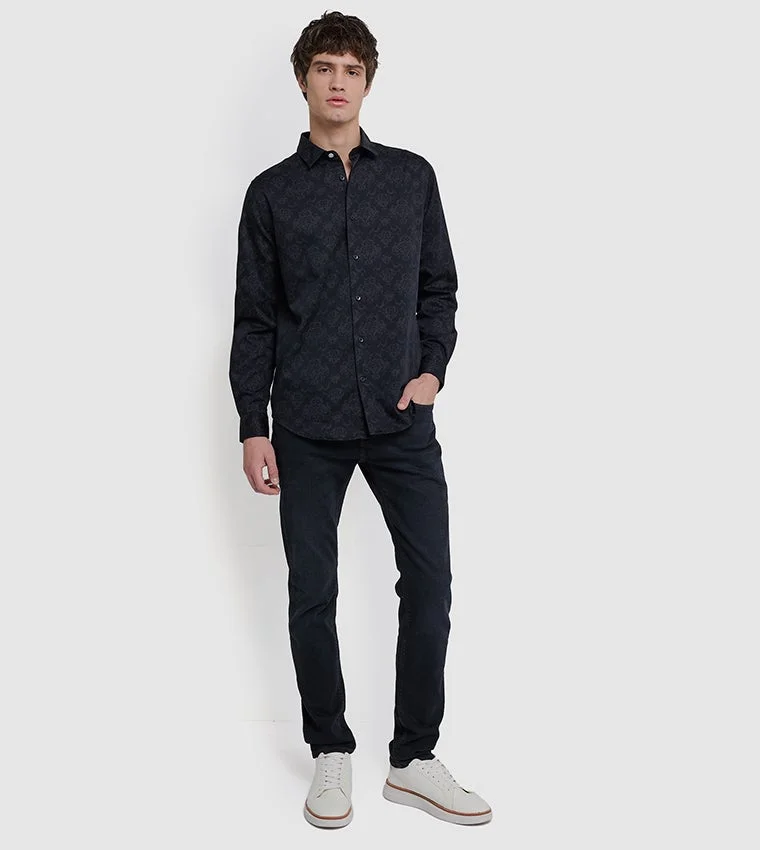 Ben Sherman  Ben Sherman Men's Long Sleeve Solid Shirts for Men | Best Price UAE