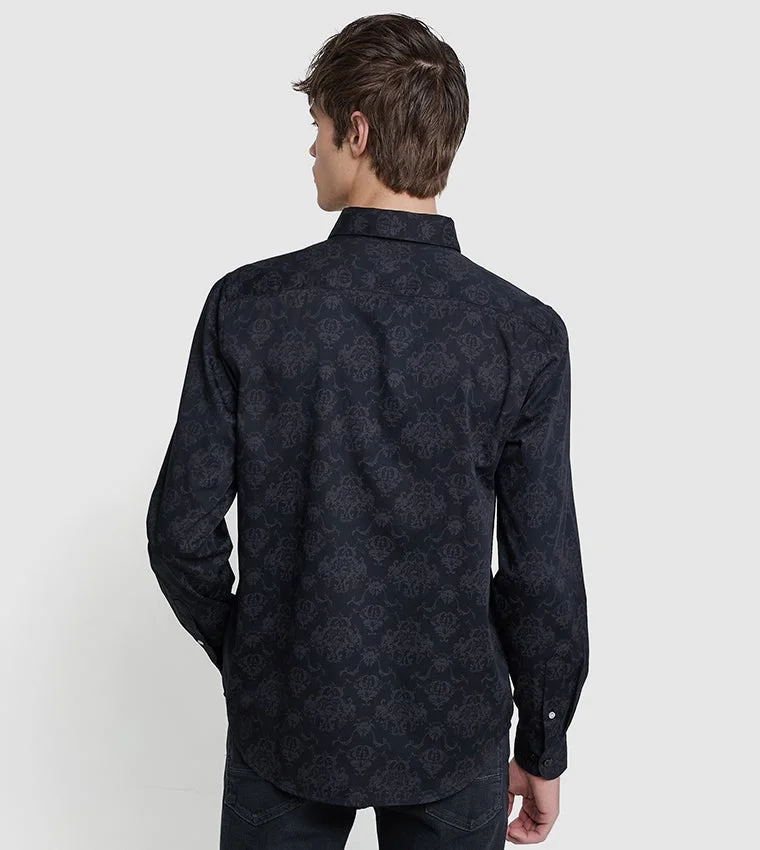 Ben Sherman  Ben Sherman Men's Long Sleeve Solid Shirts for Men | Best Price UAE