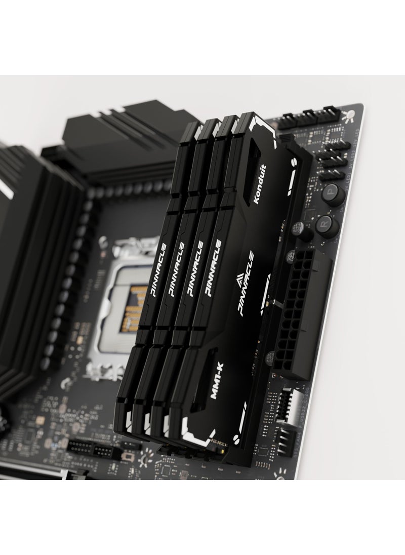 Timetec Timetec Pinnacle Konduit 16GB KIT(2x8GB) DDR4 3200MHz PC4-25600 CL16-18-18-38 XMP2.0 Overclocking 1.35V Compatible for AMD and Intel Desktop Gaming PC Memory Module RAM - Black  - Image 5