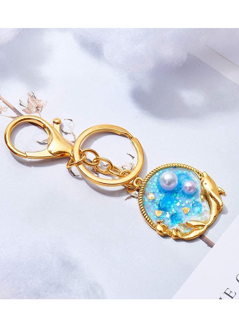 Generic - Sea Theme Open Bezel Charms 5-Style 20pcs Alloy Frame Pendants Color Lasting Hollow Resin Frames with Loop for Resin Jewelry Making - Gold, Sea Theme Open Bezel Charms 20pcs Alloy Frame Pendants - Image 1